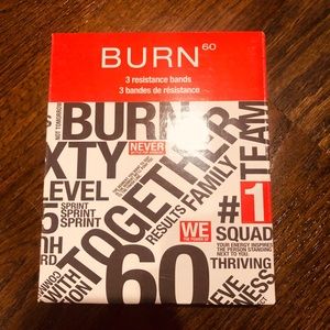 Burn 60 Resistance Bands
